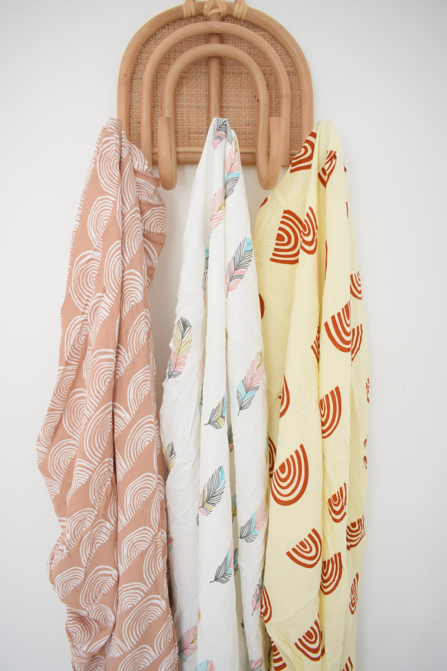 Printed Bamboo Cot Sheets