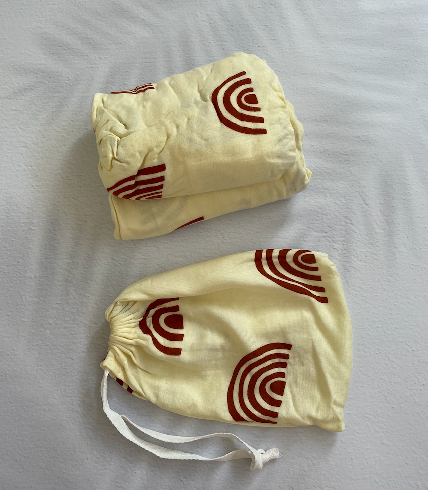 Printed Bamboo Cot Sheets