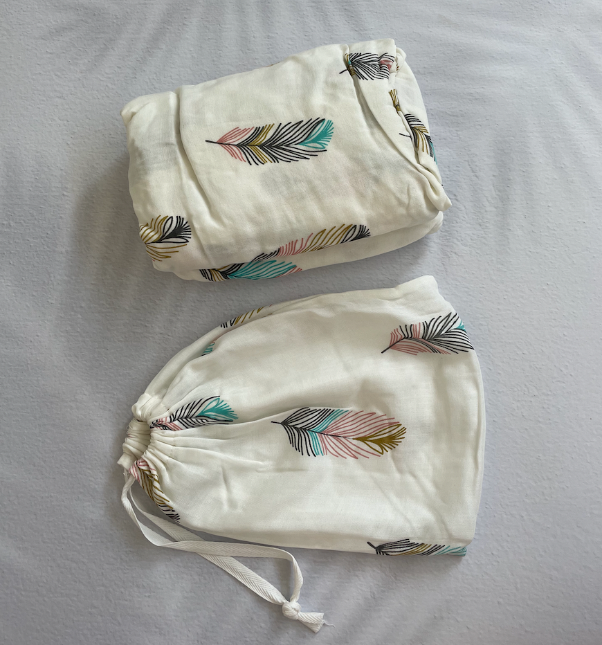 Printed Bamboo Cot Sheets